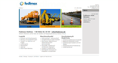Desktop Screenshot of fedimex.de